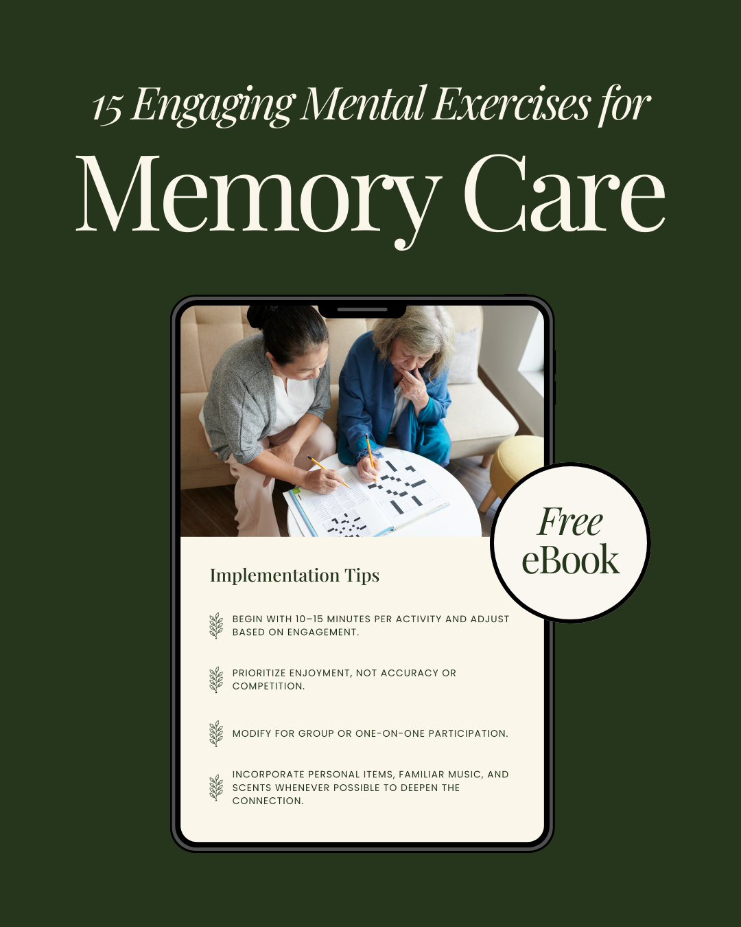 15 Engaging Mental Exercises for Memory Care